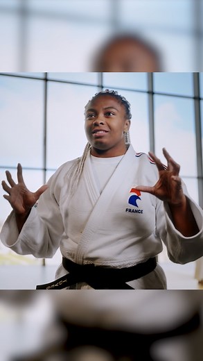 "Tokyo was the warmup, the real competition will be in Paris next year" - Romane Dicko 😎🇫🇷🥋 #1YearToGo All eyes will be on the 2022 world champion on Aug 2, 2024, as she competes against the backdrop of the majestic Eiffel Tower! #Judo #Olympics #Paris2024 @paris2024 | IJF - International Judo Federation