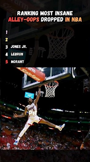 Ranking the most insane alley-oops in the NBA 🏀🔥