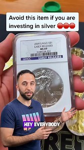 Avoid overpaying for graded silver bullion!🪙 #RareCurrency #RareCoins #USCurrency #Numismatics #CoinCollectors #TrendingReels | Coin Channel Tube