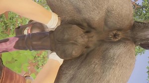 Big Stallion Horse Orgasm w/ Twink Boy Max (Furry Gay Sex) | Wild Life Furries