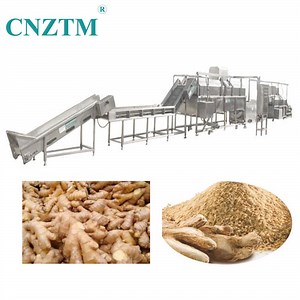 [Hot Item] Ginger Processing Washing Peeling Drying Milling Packing Machine
