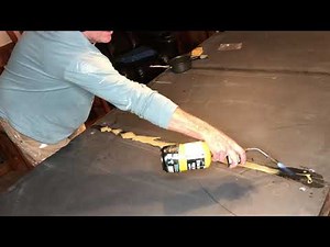 Sealing pool table seams with bees wax