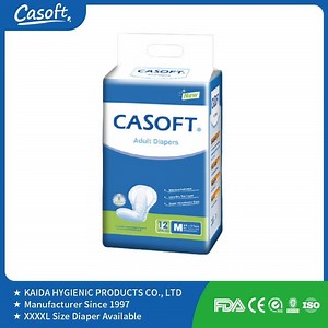 [Hot Item] Free Sample OEM Ultra Thick High Absorbency Senior Adult Diaper Incontinence Nappy Manufacturer in China Disposable Nappies in Bulk ISO ISO13485 Approved