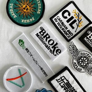 [Hot Item] Customized 3D Embroidered Sew on Badge for Clothing/Hats/Toys