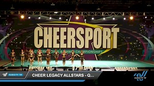 Cheer Legacy Allstars - Queens [2022 L4 Senior - D2 - Small - B] 2022 CHEERSPORT National Cheerleading Championship