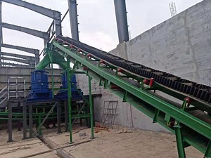 [Hot Item] Power Plant Long Distance Coal Trough Roller Conveyor Belt Conveyor