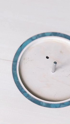 Today’s work - guitar sound hole rosette inlayed with handmarbled paper. #fyp #craft #woodwork #finewoodwork | Jessica.violins