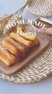 77K views · 1K reactions | Resepi Churros homemade Kredit: Lisya tiktok | Resepi Simple | Facebook