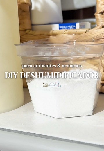 Cómo hacer un deshumidificador casero para ambientes y armarios