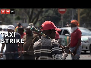 Gauteng taxi operators slam on the brakes to demand COVID-19 relief funds