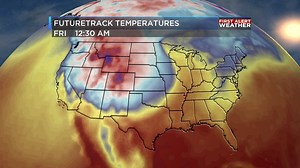 The cold blast spreading across the country into the weekend is just mesmerizing to watch! | Meteorologist Jeff Castle