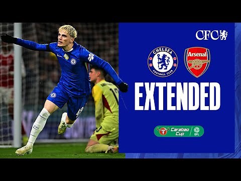 Chelsea 2-3 Arsenal | HIGHLIGHTS - Extended | Carabao Cup 2025/26