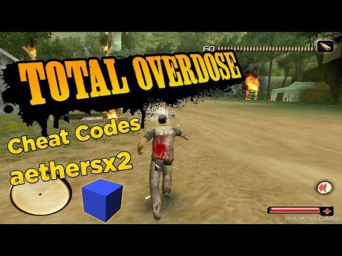 Total Overdose Cheat Codes AetherSx2 | Infinite Health Infinite Ammo | Total Overdose Gameplay