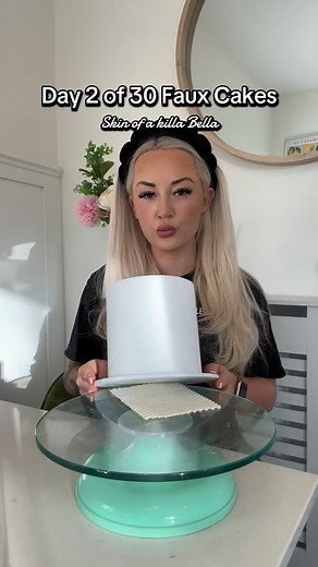 Day 2 of 30 faux cakes 🍰🖤🌚 Now I had to do a Twilight themed one because I already owned this T-shirt. I’m obsessed with this glittery black super sparkly ‘skin of a killer Bella’ theme. No buttercream, no sponge cake or jam, just all fake cake. | love it. What should I do tomorrow? #cake #twilight #hoahoahoa #edwardcullen | Sugar Sparrow