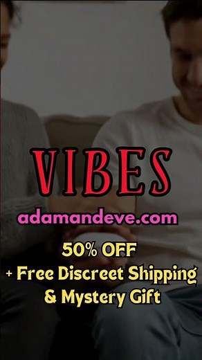 Adam & Eve Vibes for Couples 💕 Save 50% with Code VIBES