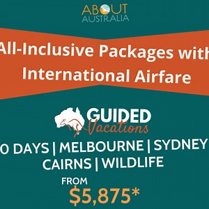 Our favorite Australia guided tours are ON SALE! 🦘🐨 This 10-day escorted tour takes all the stress out of planning your trip - while giving you the adventure of a lifetime. This inclusive Australia vacation includes: - Top-rated hotels - Professional tour guide - Hotel and tour transport - Meals - City highlights & tours Book your spot now! Click here to learn more: https://bit.ly/47avri9 | About Australia - Australian Travel