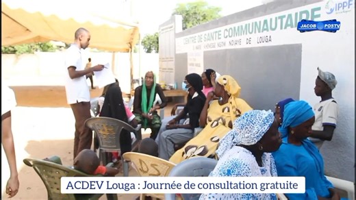ACDEV Louga : Journée de consultation gratuite | Jacobpost