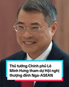 Thủ tướng Lê Minh Hưng tham dự Hội nghị thượng đỉnh Nga-ASEAN