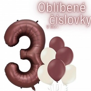 🎈Oblíbené balonkové číslovky v nových barvách a 6 balonků zdarma navíc 🎈 https://bit.ly/3urzdVH #balonky #balonkycz #cislovky #novinka #6balonkuzdarma www.balonky.cz www.balonky.cz/party/party-dekorace/balonky-cisla-v-kremove-a-hnede-barve | Balónky.cz