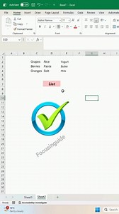 4.9K views · 39 reactions | This Is How to Use TOCOL in Excel #Excel #TOCOL #ExcelFormula #ExcelTips #ExcelTricks #MSExcel #DataCleaning #ExcelShorts #focusinguide | Focusinguide | Facebook