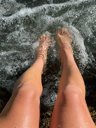 Joanna Shimwell | Sensations of summer - swipe for sounds , solitude and simple pleasures 💚 - finding a little bit of serenity is the magic #swimwildandfree... | Instagram