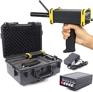 GR-100 Long Range Metal Gold Detector Mini GR-100 Main Unit with Antenna & Receiver Metal Detector for Adults