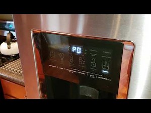 Kitchenaid refrigerator cannot clear PO error