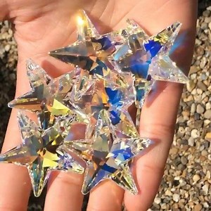 Stunning Swarovski Star Pendants (40mm) in Crystal AB ⭐️✨✨To find...