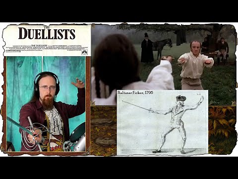 Realistic Smallsword Duels in a Movie? - The Duellists (1977)