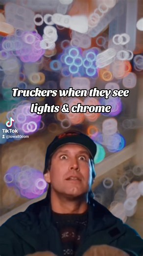 Deck the Hauls!! 🚚🚛 #chromeshop #iowa80 #trucker #showtruck #semitrucks #lights #Christmas | Iowa80.com