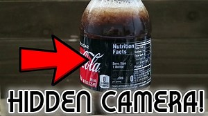 Hidden Coke Spy Bottle Cam @Raspberry_Pi #PiDay #RaspberryPi