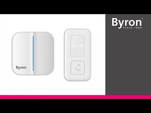 Byron - Draadloze deurbelset - DBY-23422