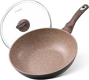 Wok Pan with Lid,