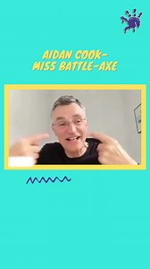 Do you see it...? #MissBattleAxe 😝 #HorridHenry #VoiceActing #BehindTheScenes #MissBattleAxe | Horrid Henry