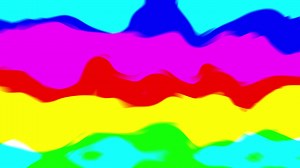 Psychedelic glass gradient transition glass color