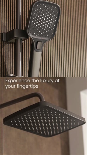 15K views | Experience luxury showers with Ruhe's Smart Shower Panel. | Ruhe | Facebook
