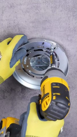 LEONLITE 5CCT 6 Inch LED Tube Architectural Pendant Downlight, Stem Mount & Surface Mount Available, 120-277V, CRI90 Dimmable Commercial Cylinder Pendant Light, 3-Wattage Selectable, White, Pack of 2