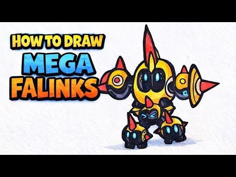 How To Draw Mega Falinks Pokémon