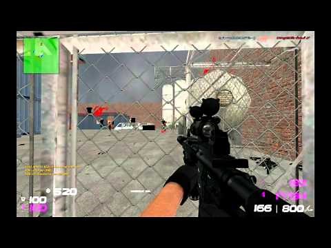Counter Strike Source Zombie mod gameplay!