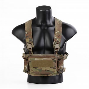 [Hot Item] Emersongear Cordura 500d Nylon Multicam Mag Pouch Tactical Chest Rig with D3cr Micro Style