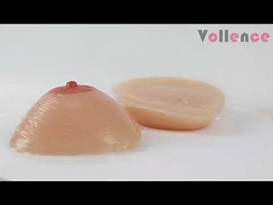 Vollence self adhesive triangle silicome breast forms