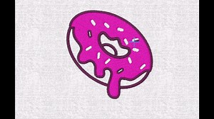 Buy Donut, Donuts - EMBROIDERY FILE - .dst .exp .hus .jef .pcs .pes .sew .shv .vip .xxx - Digital Download Online in India - Etsy