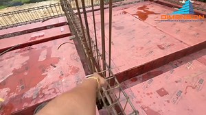 Beam Checking #dimensionengineering | Dimension Engineering & Construction Pvt. Ltd.