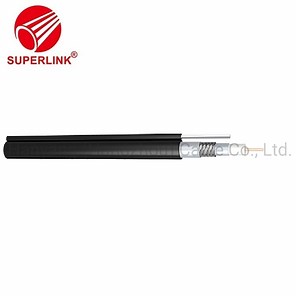 [Hot Item] RG6 with Galvanized Steel Messenger Coaxial Cable 75ohm Outdoor Cable
