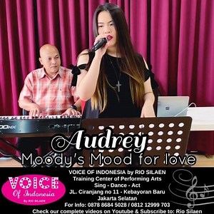 AUDREY sings MOODY'S MOOD FOR LOVE . @fg.nita @fg.odd.drey . VOICE...