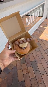 Our Kinder! It’s hard not to love our Kinder Donut! This is our version of kinder surprise 😜 Filled with Nutella and topped with white Nutella and kinder chocolate bar! Need we say more! #kinderbueno #kindersurprise #kenilworth #kenilworthdonut #sunshinecoast #visitsunshinecoast #bestonthecoast #worldfamousbakery | Kenilworth Country Bakery