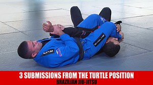 Brazilian Jiu-Jitsu Champion Valdir Rodrigues from the EVOLVE Fight Team demonstrates 3 Submissions From The Turtle Position! | Evolve MMA