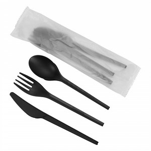 [Hot Item] 6 Inch Light Weight Biodegradable Cpla Disposable Cutlery Set Ok Compost