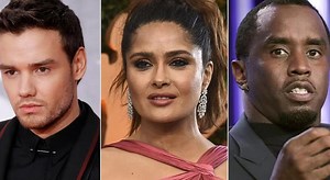 Así reaccionó Salma Hayek a comentario de Liam sobre fiestas de Diddy