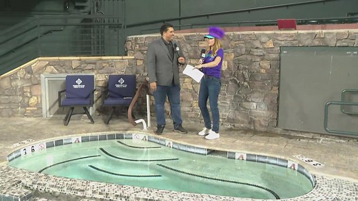 Learn about the history of the pool at Chase Field
